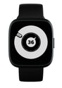 HiFuture EDGE Black Compact & Lightweight SmartWatch for Smaller Wrists, Wireless Calling, 7 Day Battery, 1ATM