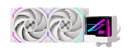 Einarex CPU Liquid Cooler 2xFans LED Display VERTEX 240mm White