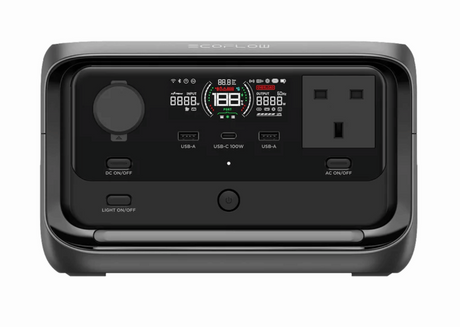 EcoFlow RIVER 3 Plus UK Portable Power Station 286WH 600W