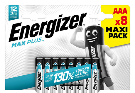 Energizer Batteries Alkaline AAA (8pcs) Alkaline MAX Plus