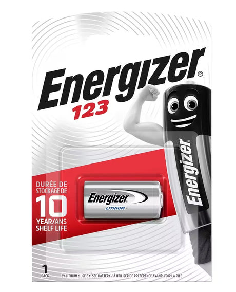 Energizer Batteries Lithium CR123 (1pc)