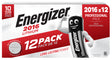 Energizer Batteries Lithium CR2016 (12pcs)