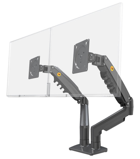 NBMounts F160 Dual Arm Gas Desk Monitor Mount (updated version)