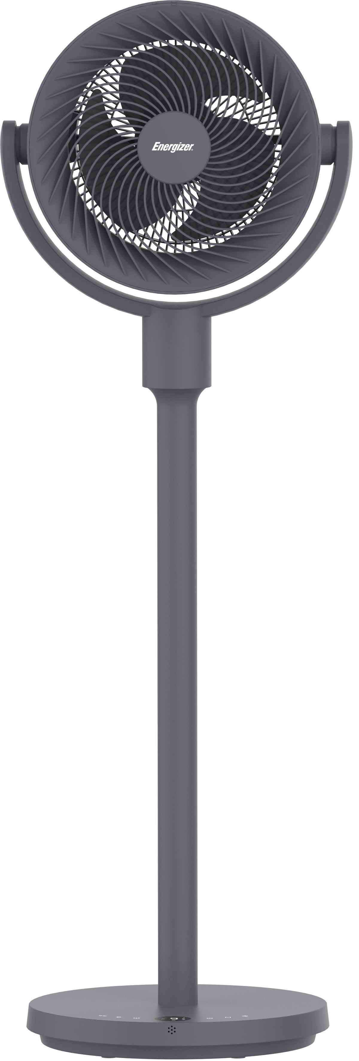 Energizer F609R Floor & Table Fan 9'' Extendable up to 1m Quiet, Rotatable & USB Rechargeable