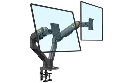 NBMounts Monitor Desk Mount 2xArms Heavy Duty G65