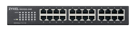 Zyxel Switch Gigabit Ethernet 24-Port R/M UK Plug GS1100-24E
