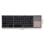 Folding Bluetooth Keyboard