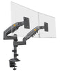 NBMounts H180 Twin Arm Gas Desktop Monitor Mount (upgraded version)