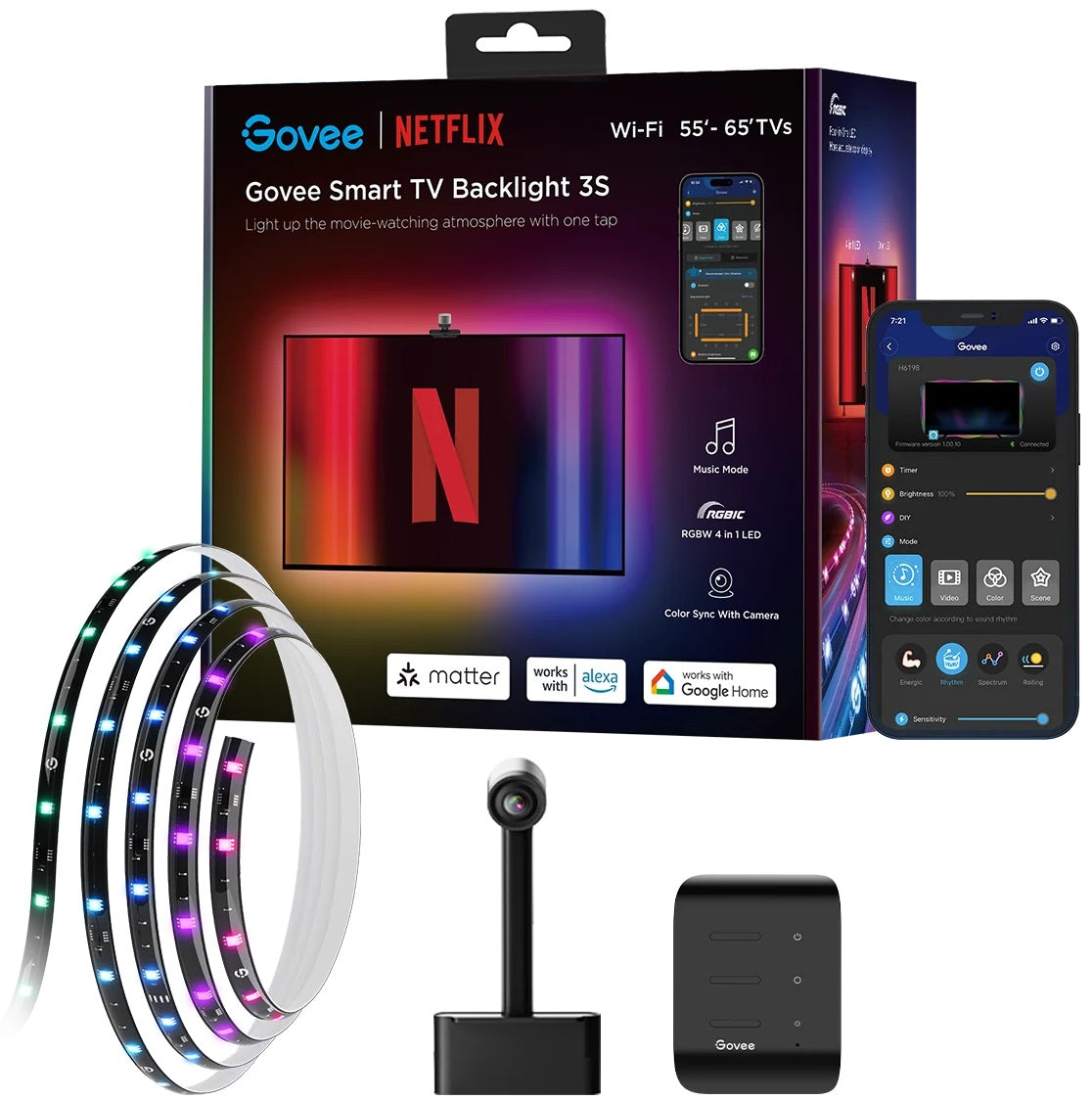 Govee TV Backlight 3S NETFLIX (55-65 inch)