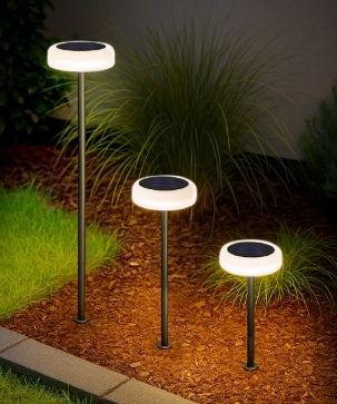 GBC KELU HALO Solar Garden Lamp 100lm Natural White (1pc)