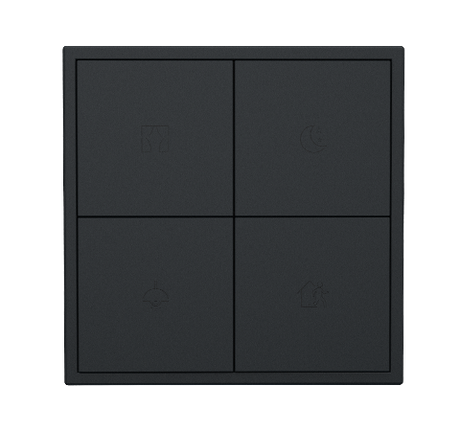 HDL Panel Smart Tile Series 8 Button Ash Grey