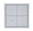 HDL Panel Tile Series 4 Button Smart Panel Space Gray HDL-M/PT4RA.1