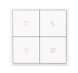 HDL Tile Series 4 Button Smart Panel Ivory White HDL-M/PT4RA.1