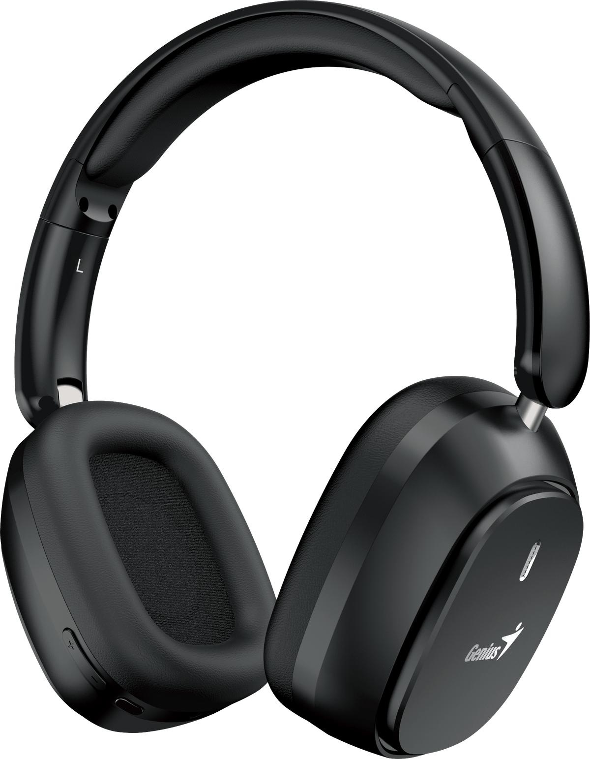 Genius Mobile Headphones Over Ear Bluetooth Foldable HS-820BT Black