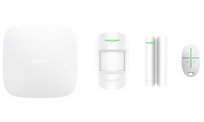 AJAX TCP-IP/GSM Alarm Hub White Starter Kit