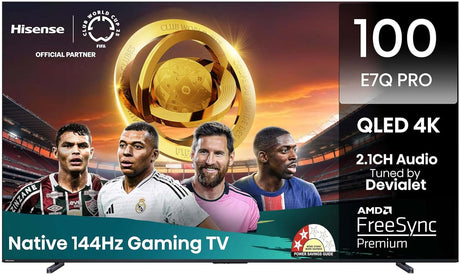 Hisense 100E7Q PRO 100'' 4K Smart QLED 120hz TV