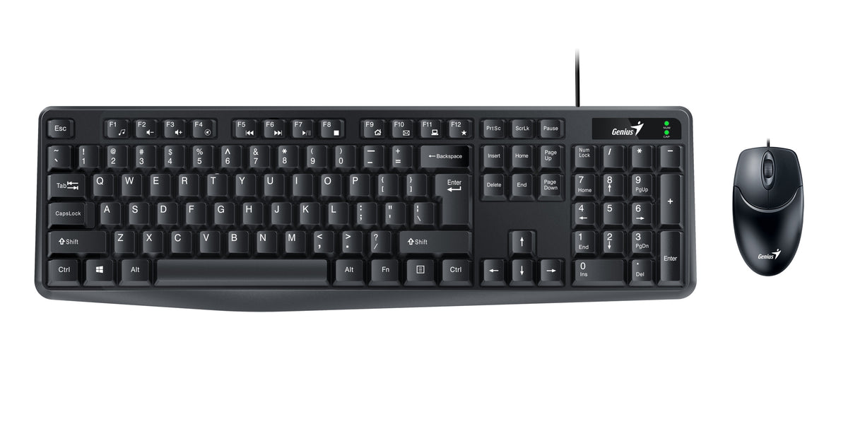 Genius KM-170 Wired Keyboard-Mouse Set English