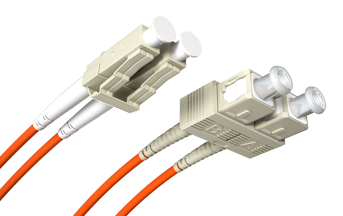 Opton Fiber Patch Cord LC/-SC MM 50/125UM Duplex OM2 2.0m