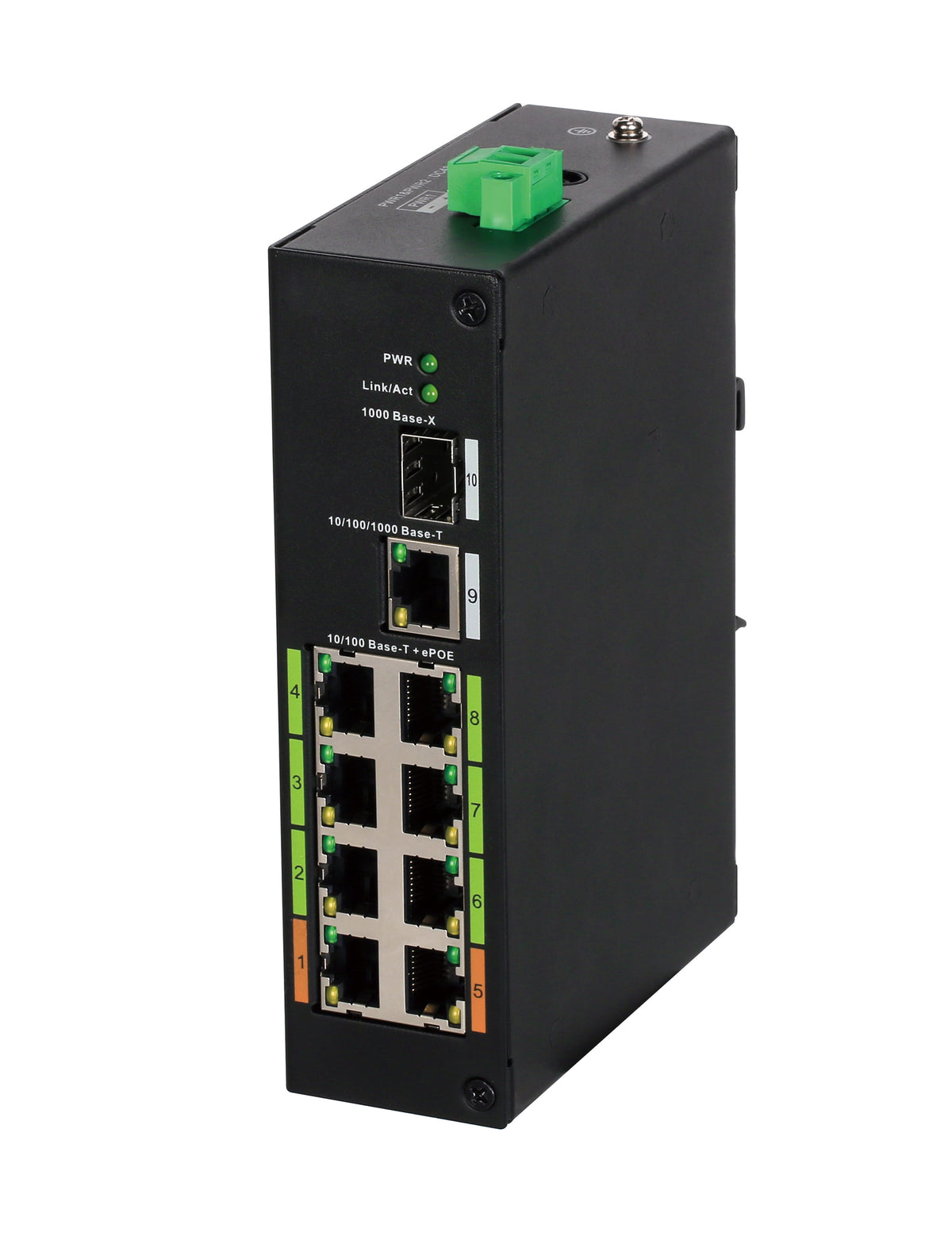 Dahua ePoE Switch 8port with 2 Uplinks LR2110-8ET-120