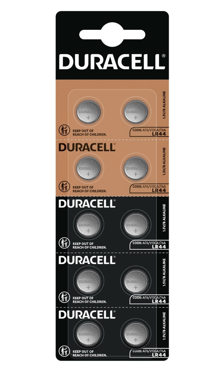 Duracell Alkaline-Cell LR44 (10pcs)