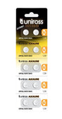 Uniross Alkaline-Coin LR936 AG9 LR45 Battery (10pack)