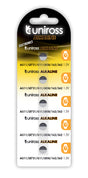 Uniross LR721 AG11 LR58 Alkaline Coin Battery (5pack)