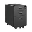 Lumivida File Cabinet Mobile with 3 Lockable Drawers CAB03-3