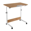 Lumivida Computer Tray Desk Mobile Height Adjustable 50x80cm FWS10-4