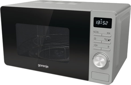 Gorenje Kitchen Microwave Oven 800W + Grill 1000W 23L 11 Programs Digital Screen MO23A4X Inox