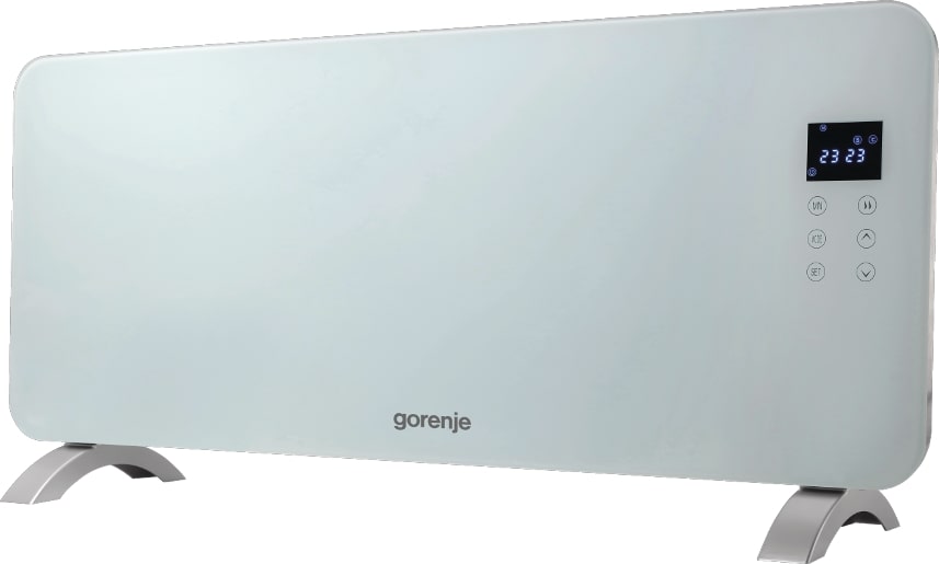 Gorenje Heater Glass Panel 2000W RC & Display OptiHeat 2000 GTWPT White