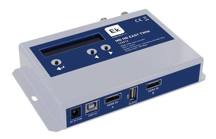 EK HD Easy Twin HDMI DVB-T Full HD Modulator