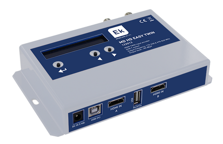 EK HD Easy Twin HDMI DVB-T Full HD Modulator