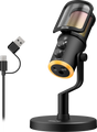 Genius PC Microphone Streaming USB-A+C RGB/Echo/Mute MIC-S400U