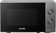 Gorenje Kitchen Microwave Oven 700W 20L 5 Programs Manual Knots MO20E1T4 Titanium