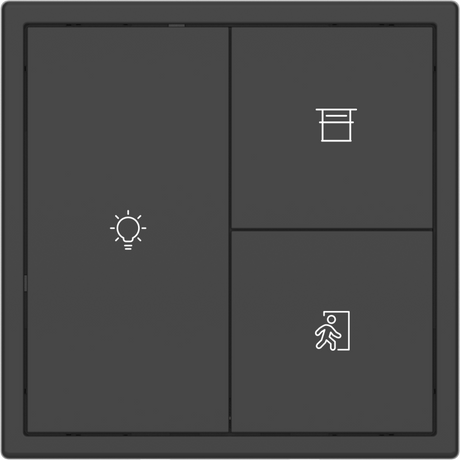 HDL Panel TILE SERIES Ash Grey 3 Button V2.1