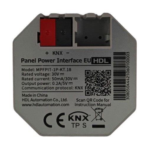 HDL Panel Power Interface for TILE Xelent Series 4,6,8 Button