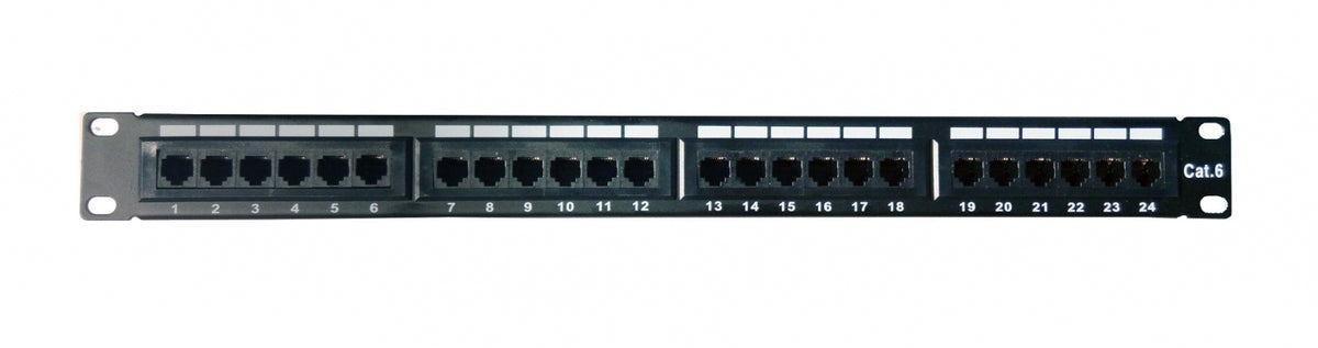 DigitMX NETPRO NP-CPP24C6 24Port CAT6 Patch Panel