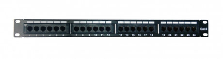 DigitMX NETPRO NP-CPP24C6 24Port CAT6 Patch Panel