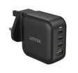 Unitek P1112ABK 100W 4in1 GaN Multiplug Charger Black