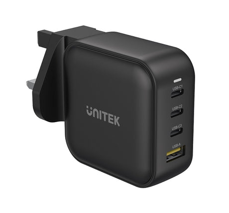 Unitek P1112ABK 100W 4in1 GaN Multiplug Charger Black
