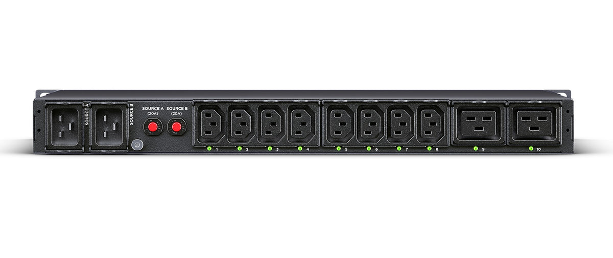 CyberPower VA PDU 10 Outlets Auto Transfer Switch SNMP/Sensor PDU44005