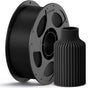 Anycubic PETG Filament Black 1Kg. Ideal Usage: Mechanical brackets, water bottles, drone parts, and functional outdoor fixtures. Offering high impact resistance, weather durability, and chemical resistance.