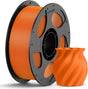 Anycubic PETG Filament Orange 1Kg. Ideal Usage: Mechanical brackets, water bottles, drone parts, and functional outdoor fixtures. Offering high impact resistance, weather durability, and chemical resistance.
