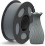 Anycubic PLA Matte Filament Grey 1Kg. Ideal Usage: Architectural models, photography props (where glare must be avoided), artistic sculptures, busts, and low-stress display prototypes.