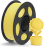 Anycubic PLA Matte Filament Yellow 1Kg. Ideal Usage: Architectural models, photography props (where glare must be avoided), artistic sculptures, busts, and low-stress display prototypes.