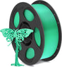 Anycubic PLA Silk Filament Green 1Kg. Ideal Usage: Display models, figurines, cosplay armor/props, vases, jewelry, and decorative items where a premium, metallic, or glossy aesthetic is desired.