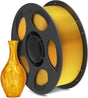 Anycubic PLA Silk Filament Gold 1Kg. Ideal Usage: Display models, figurines, cosplay armor/props, vases, jewelry, and decorative items where a premium, metallic, or glossy aesthetic is desired.