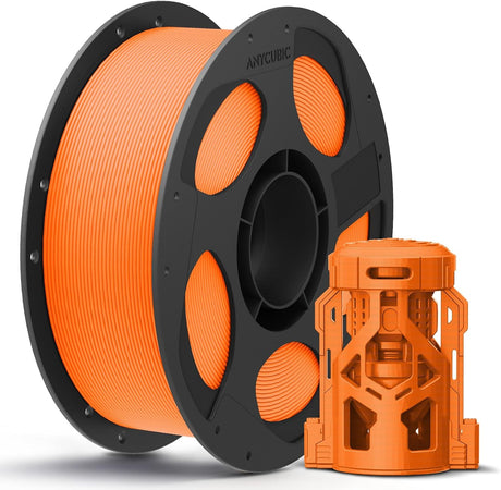 Anycubic PLA+ Filament Blue 1Kg. Ideal Usage: Functional prototypes, mechanical parts, durable household gadgets, and brackets or mounts that require more impact resistance than standard PLA can provide.