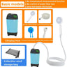 Portable Rechargeable Shower Set