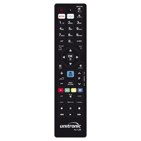 Unitronic TV Replacement Remote Control LG